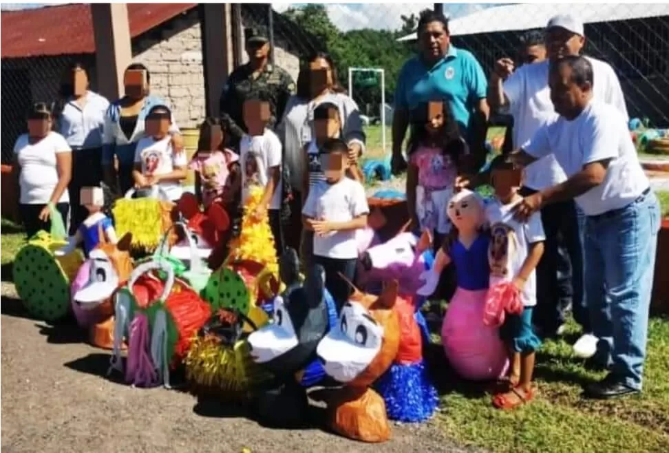 Privados de Libertad intercambian sonrisas por piñatas en centros educativos