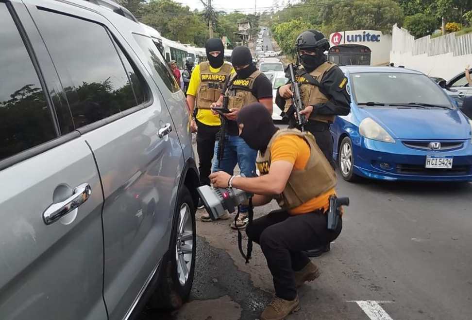 En combate a la extorsión DIPAMPCO actúa en terminales de transporte en Tegucigalpa  