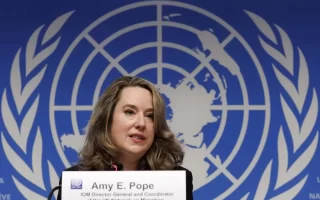 Amy Pope asume como Directora General de la Organización Internacional para las Migraciones (OIM)