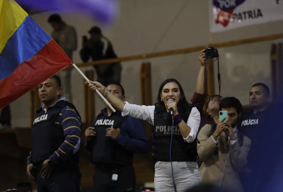 Verónica Abab, vicepresidenta electa de Ecuador