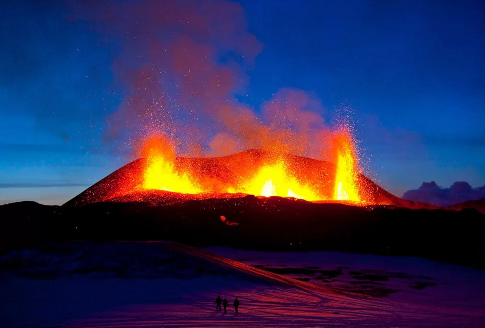 Mengua la actividad sísmica del volcán islandés aunque la probabilidad de erupción es alta