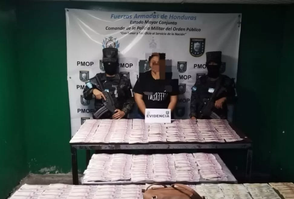 PMOP captura a fémina que intentó ingresar más de un cuarto de millón a PNFAS