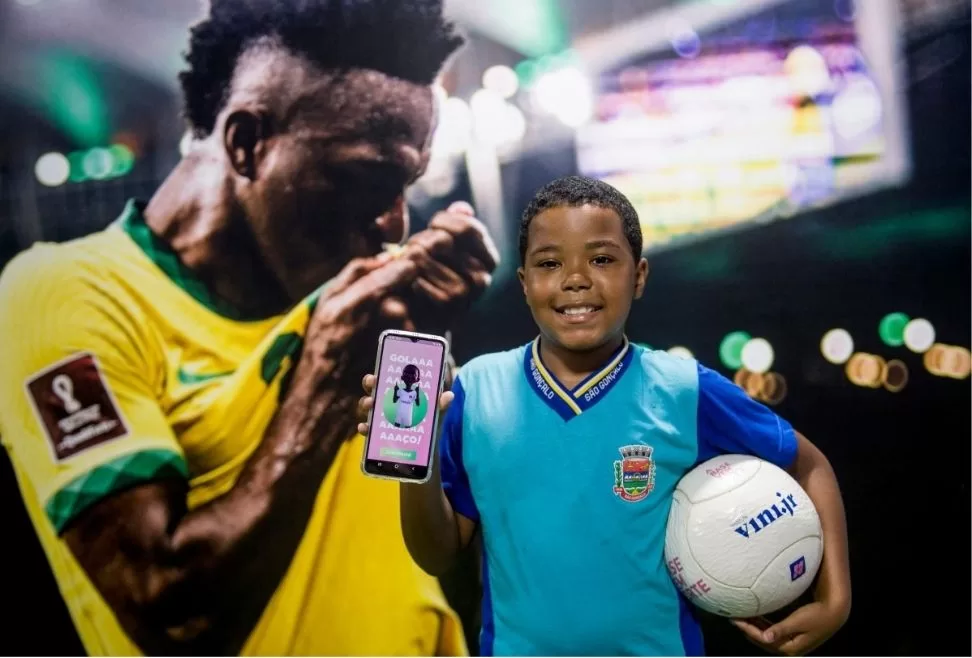 EL "GOL" DE VINÍCIUS JR PARA EDUCAR EN BRASIL