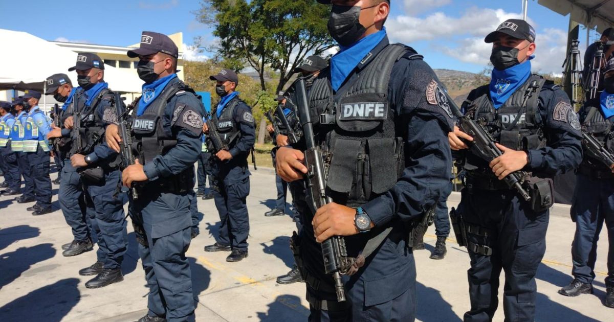 Despliegue de seguridad en conmemoración del Golpe de Estado