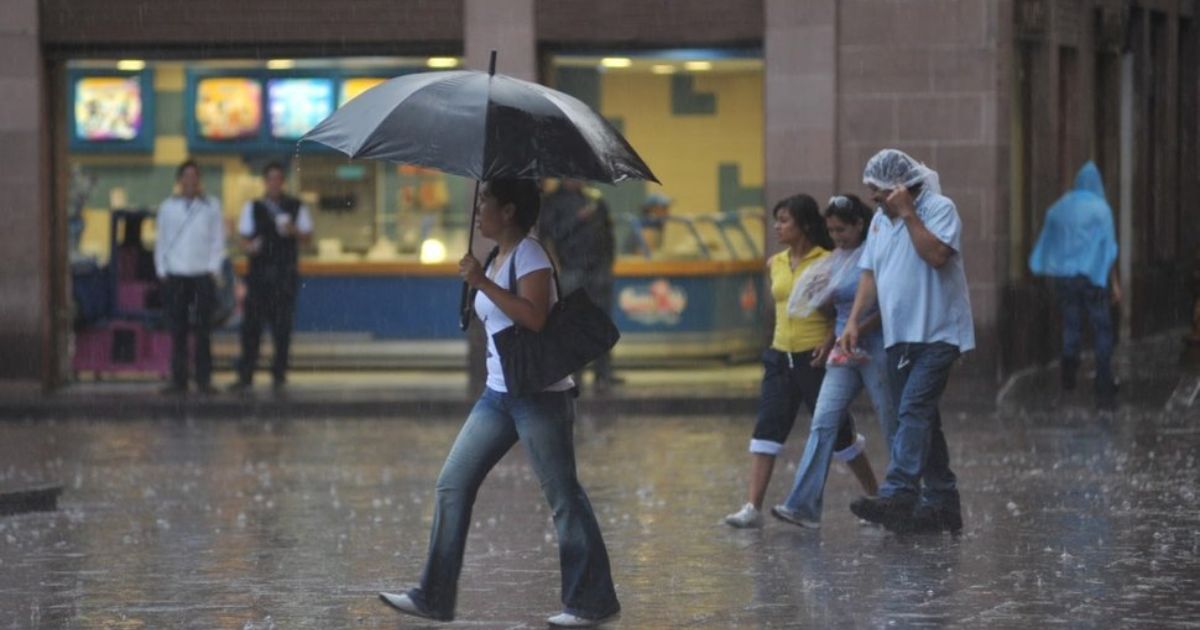 Lluvias moderadas en la mayor parte de Honduras