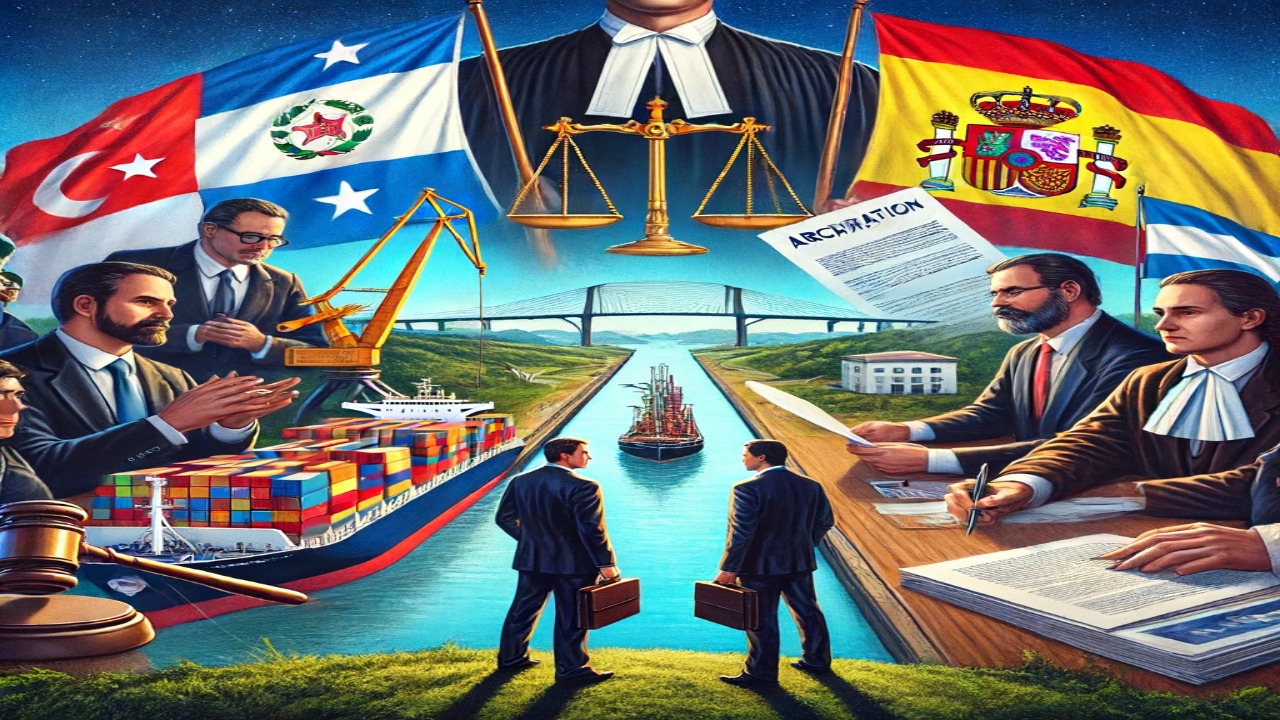 Canal de Panamá, arbitraje