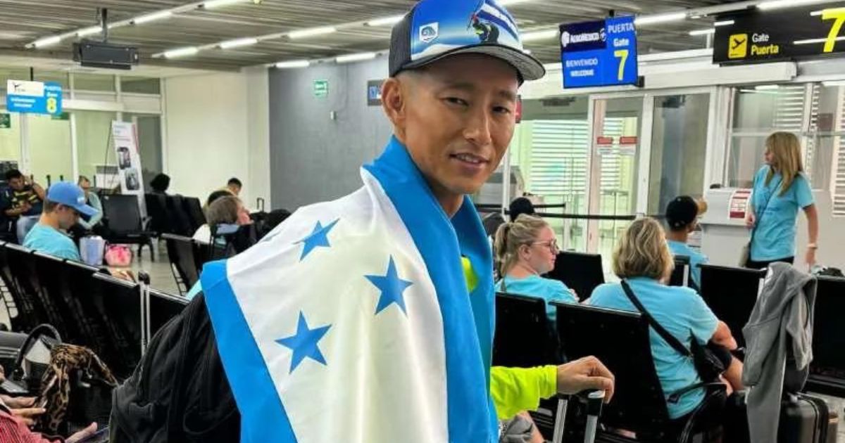 Shin Fujiyama inicia carrera de 3,000 km por escolares hondureños