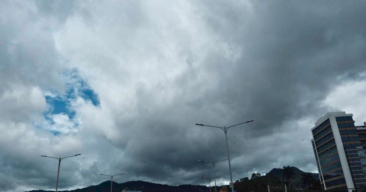 Lluvias con tormentas eléctricas en varias regiones del país