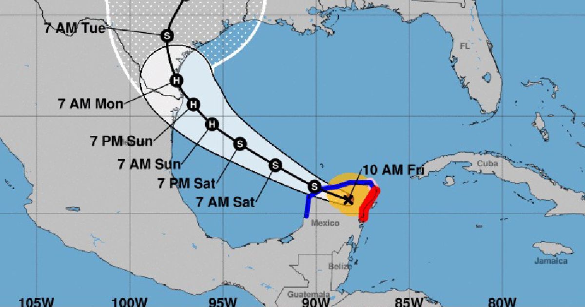 El huracán Beryl, degradado a categoría 1, causando lluvias en Honduras (video)