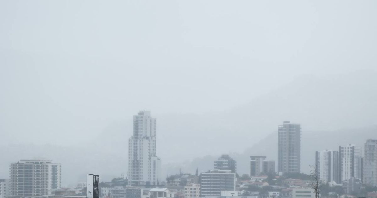 Lluvias y actividad eléctrica en gran parte  del país