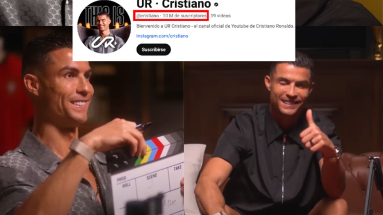 Cristiano Ronaldo lanza “UR Cristiano”su canal en YouTube