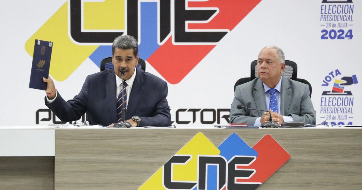 El ente electoral de Venezuela confirma reelección de Maduro con 51.95%