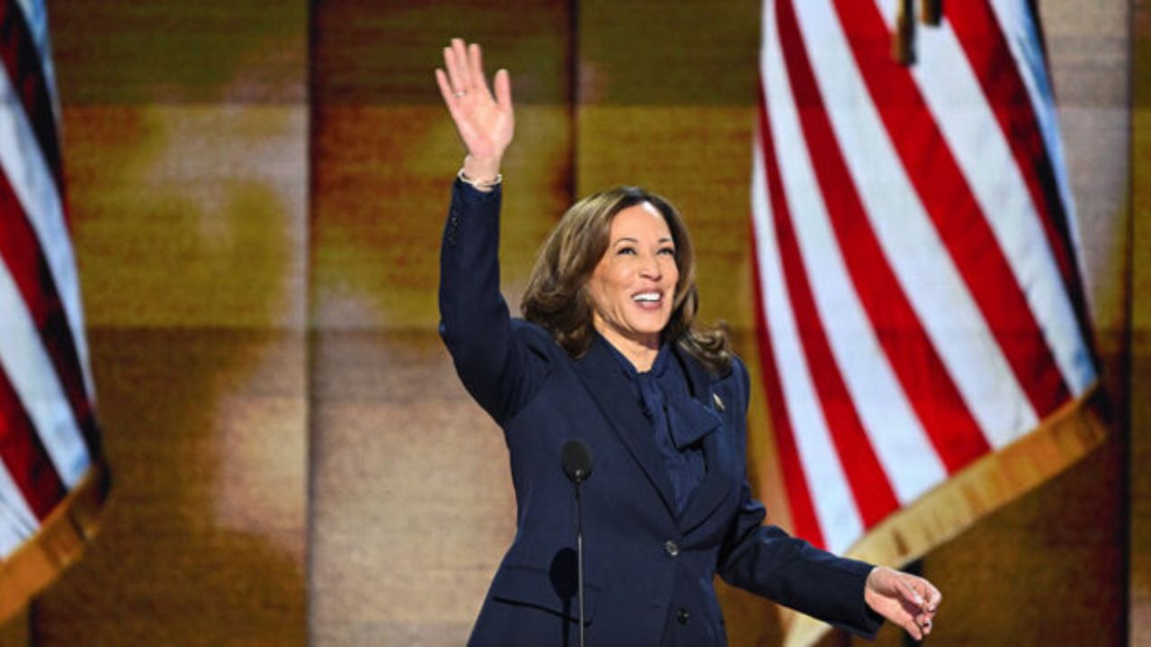 Kamala Harris hace historia como candidata presidencial demócrata