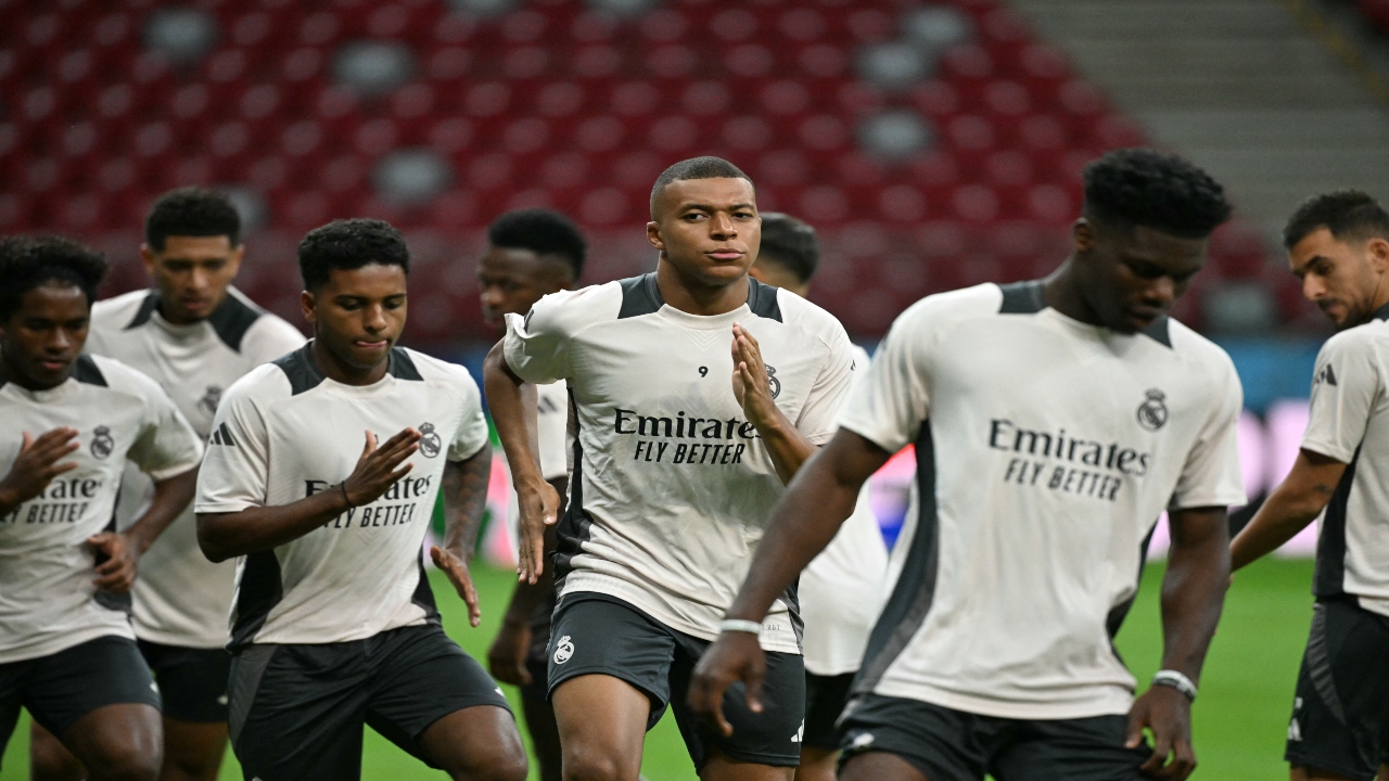 El Real Madrid de Mbappé se pone a prueba en la Supercopa de Europa contra Atalanta